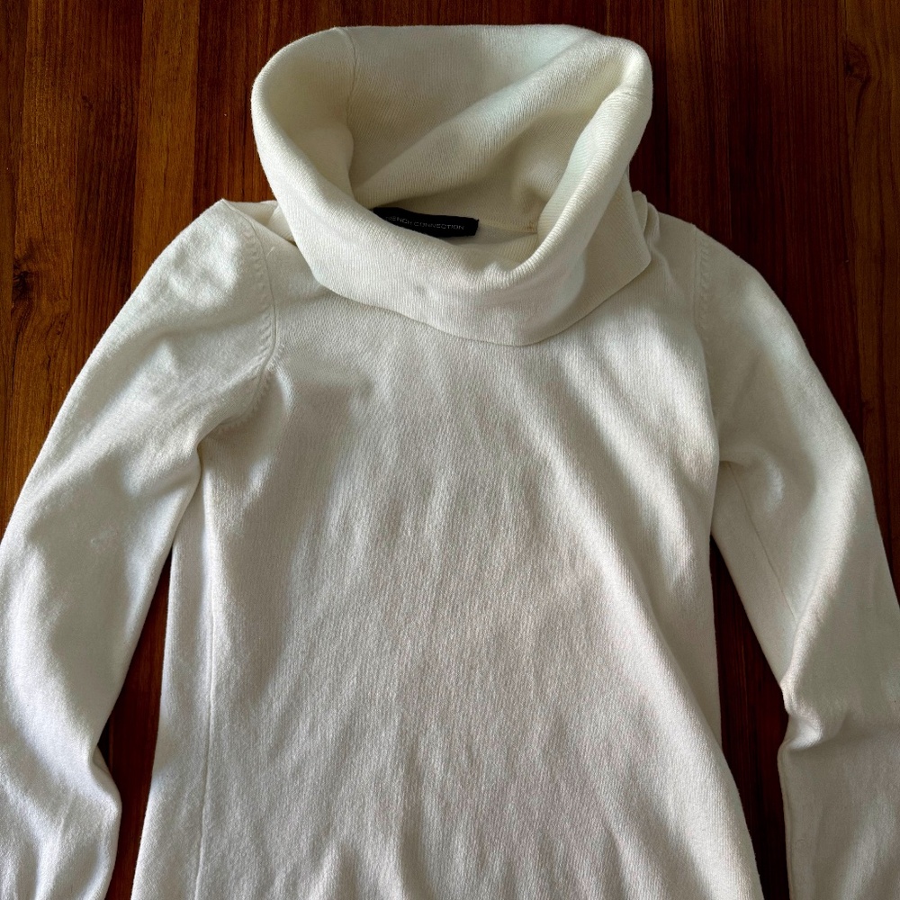 French Connection White Sweater